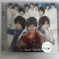 ซีดี SexyZone - Real Sexy Bad Boys CD G+ 1CD 1DVD