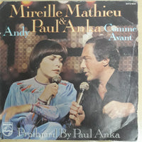 แผ่นเสียง Mireille Mathieu And Paul Anka - Andy Vinyl VG+
