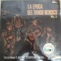 แผ่นเสียง Various - La Epoca Del Tango Heroico Vol.5 Vinyl VG แผ่นสี