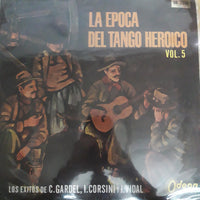 แผ่นเสียง Various - La Epoca Del Tango Heroico Vol.5 Vinyl VG แผ่นสี