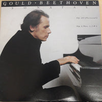 แผ่นเสียง Glenn Gould, Ludwig van Beethoven - Sonatas Op. 28 Pastoral , Op. 2, Nos 1, 2 & 3 Vinyl VG+ 2LPs