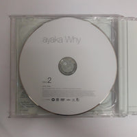 ซีดี Ayaka - Why / Clap & Love CD VG+ 1CD 1DVD