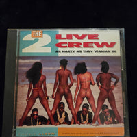 ซีดี The 2 Live Crew - As Nasty As They Wanna Be CD NM or M-
