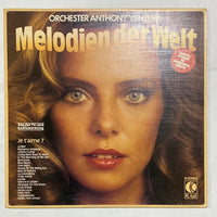 แผ่นเสียง Orchester Anthony Ventura - Melodien Der Welt Je T'aime 7 Vinyl VG+