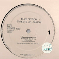 Blue Fiction : Streets Of London (12", Maxi, Promo)
