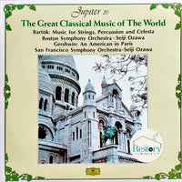 แผ่นเสียง Béla Bartók, Boston Symphony Orchestra, George Gershwin, San Francisco Symphony, Seiji Ozawa - Music For Strings, Percussion And Celesta • An American In Paris Vinyl VG+