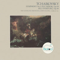 ซีดี Pyotr Ilyich Tchaikovsky, The Cleveland Orchestra, Lorin Maazel - Symphony No.5 In E Minor, Op.64 / 1812 Overture, Op.49 CD VG+