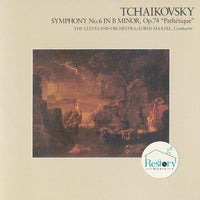 ซีดี Pyotr Ilyich Tchaikovsky, Lorin Maazel, The Cleveland Orchestra - Symphony No. 6 In B Minor, Op. 74 "Pathétique" CD VG+
