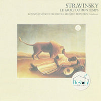 ซีดี Igor Stravinsky, London Symphony Orchestra, Leonard Bernstein - Le Sacre Du Printemps CD VG+