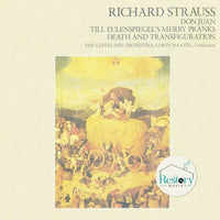 ซีดี Richard Strauss, The Cleveland Orchestra, Lorin Maazel - Don Juan / Till Eulenspiegel's Merry Pranks / Death And Transfiguration CD VG+
