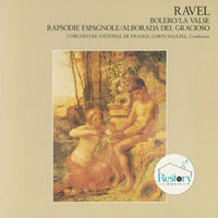 ซีดี Maurice Ravel, Orchestre National De France, Lorin Maazel - Bolero / La Valse / Rapsodie Espagnole / Alborada Del Gracioso CD VG+