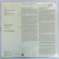 แผ่นเสียง Franz Schubert, The London Festival Orchestra, Colin Matthews - Symphonie Nr. 5 / Symphonie Nr. 8 »Unvollendete« Vinyl VG+