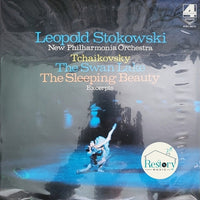 Pyotr Ilyich Tchaikovsky, Leopold Stokowski, New Philharmonia Orchestra : Swan Lake And Sleeping Beauty Excerpts (LP, Comp, RE, PHA)