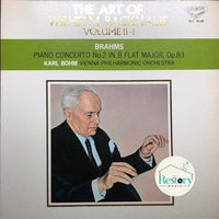 Johannes Brahms, Wiener Philharmoniker, Karl Böhm, Wilhelm Backhaus : Piano Concerto No.2 (LP, Gat)