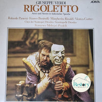 Giuseppe Verdi : Rigoletto, Arien und Szenen in italienischer Sprache (LP)