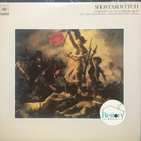 แผ่นเสียง Dmitri Shostakovich - New York Philharmonic, Leonard Bernstein - Symphony No.5 In D Minor, Op.47 Vinyl VG+