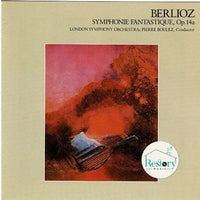 ซีดี Hector Berlioz : London Symphony Orchestra, Pierre Boulez - Symphonie Fantastique, Op.14a CD VG+