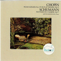 ซีดี Frédéric Chopin / Robert Schumann : Arthur Rubinstein - Piano Sonata No.2 / Fantasia In C Major - Favorite Piano Musics CD VG+