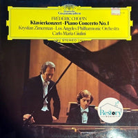 Frédéric Chopin - Krystian Zimerman · Los Angeles Philharmonic Orchestra, Carlo Maria Giulini : Klavierkonzert = Piano Concerto No. 1 (LP, Album)