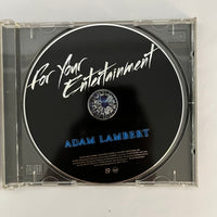 ซีดี Adam Lambert - For Your Entertainment CD NM