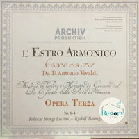 Antonio Vivaldi, Festival Strings Lucerne, Rudolf Baumgartner : L'Estro Armonico: Concerti op. 3 Nr. 1-4 (LP)