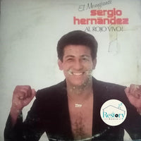 Sergio Hernandez : El Merengrande Sergio Hernandez Al Rojo Vivo (LP, Album)