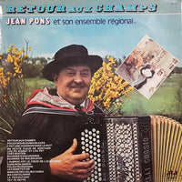 แผ่นเสียง Jean Pons - Retour Au Champs Et Son Ensemble Régional Vinyl VG+