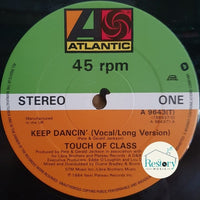 Touch Of Class : Keep Dancin' (12", Single)