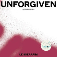 ซีดี Le Sserafim - Unforgiven CD VG+
