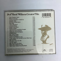 ซีดี Hank Williams - 24 Of Hank Williams' Greatest Hits CD VG+