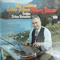 แผ่นเสียง Alfons Bauer - Das Goldene Zither-Album Mit Alfons Bauer Vinyl VG+ 2LPs