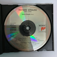 ซีดี Glenn Gould, Richard Strauss, Elisabeth Schwarzkopf, Claude Rains - Ophelia-Lieder, Op. 67; Enoch Arden, Op. 38; Piano Sonata, Op. 5; 5 Piano Pieces, Op. 3 CD VG+ 2CDs