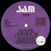 Desire (3) : This Dub Is Mine (12")