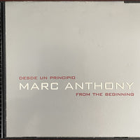 Marc Anthony - Desde Un Principio / From The Beginning CD VG