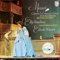 Wolfgang Amadeus Mozart, Elly Ameling, English Chamber Orchestra, Edo de Waart : Opera & Concert Arias = Opern-Und Konzertarien = Airs D’Opéra Et De Concert (LP)