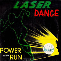 Laserdance : Power Run (12", Maxi, Yel)