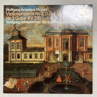 แผ่นเสียง Wolfgang Amadeus Mozart - Wolfgang Schneiderhan · Berliner Philharmoniker - Violinkonzerte Nr. 2 D-Dur KV 211 / Nr. 3 G-Dur KV 216 Vinyl VG+