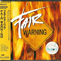 ซีดี Fair Warning - Fair Warning CD VG+