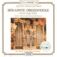 ซีดี Johann Sebastian Bach, Otto Winter - Bekannte Orgelwerke - Famous Organ Works CD VG+
