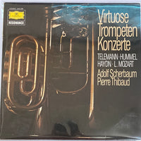 แผ่นเสียง Georg Philipp Telemann, Johann Nepomuk Hummel, Leopold Mozart, Joseph Haydn, Adolf Scherbaum, Pierre Thibaud - Les Grands Concertos Pour Trompette Vinyl VG+