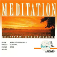 ซีดี GRIEG, Schubert, Mendelssohn Bartholdy - Meditation - Entspannen Mit Klassischen Melodien CD VG+