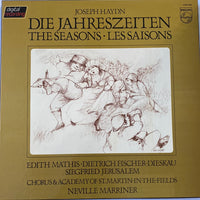 แผ่นเสียง Joseph Haydn, Edith Mathis, Dietrich Fischer-Dieskau, Siegfried Jerusalem, Chorus Of St Martin In The Fields And The Academy Of St. Martin-in-the-Fields, Sir Neville Marriner - Die Jahreszeiten - Gesamtaufnahme Vinyl NM