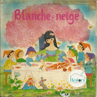 Gebrüder Grimm Raconté Par Jacques Fabbri Avec Le Concours De La Compagnie Du Tourne-Conte : Blanche-Neige (7", EP, RE)