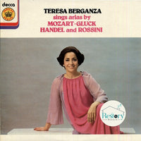 Teresa Berganza : Sings Arias By Mozart Gluck Handel And Rossini (LP, Comp)