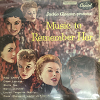 แผ่นเสียง Jackie Gleason - Jackie Gleason Presents Music To Remember Her Vinyl VG