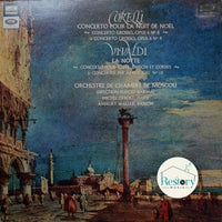 Arcangelo Corelli, Antonio Vivaldi, Moscow Chamber Orchestra, Rudolf Barshai, Michel Debost, Amaury Wallez : Concerto Pour La Nuit De Noël / La Notte (LP, Album, Gat)