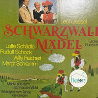 แผ่นเสียง Léon Jessel, Lotte Schädle, Rudolf Schock, Willy Reichert, Margit Schramm - Schwarzwaldmädel Großer Querschnitt Vinyl VG+