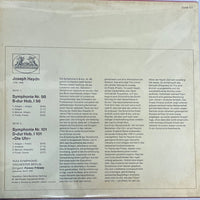 แผ่นเสียง Joseph Haydn, RIAS Symphonie-Orchester Berlin, Ferenc Fricsay - Symphonien Nr. 98 B-Dur; Nr. 101 D-Dur "Die Uhr" Vinyl VG+
