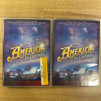 America - Live Blu-ray & DVD VG+ 1 Blu-ray, 5 DVDs