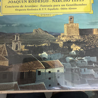 แผ่นเสียง Joaquín Rodrigo / Narciso Yepes / Orquesta Sinfónica De RTVE - Concierto De Aranjuez / Fantasia Para Un Gentilhombre Vinyl VG+